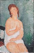 Amedeo Modigliani Junge Frau im Hemd Spain oil painting artist